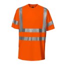 Warn-T-Shirt EN ISO 20471 Klasse 3 mit Reflexstreifen - Orange in XXL/3XL