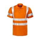 Warn-Polo-Shirt EN ISO 20471 Klasse 3 mit Reflexstreifen...