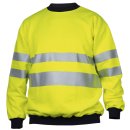Warnschutz-Sweatshirt mit reflektierenden Streifen -...
