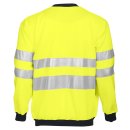 Warnschutz-Sweatshirt mit reflektierenden Streifen - verschiedene Farben