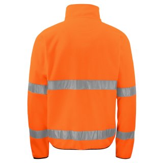 Warnschutz-Polar-Fleece-Jacke EN 20471 Klasse 3 - verschiedene Farben