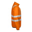 Warnschutz-Softshell-Jacke EN 20471 Klasse 3 - Orange/Schwarz in 3XL