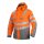 High Visibility Warnschutz-Jacke mit abnehmbarer Kapuze - verschiedene Farben