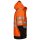High Visibility Warnschutz-Jacke mit abnehmbarer Kapuze - Orange/Schwarz in 3XL