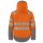 Gefütterte Warnschutz-Arbeitsjacke mit Reflektorstreifen - verschiedene Farben