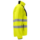 Warnschutz-Softshell-Jacke EN 20471 Klasse 3 - Gelb/Schwarz in XS