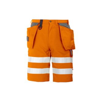 Warnschutz-Shorts mit Reflexstreifen EN 20471 - verschiedene Farben
