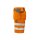 Warnschutz-Shorts mit Reflexstreifen EN 20471 - Orange/Grau in 62