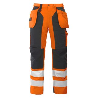 Warnschutz-Workerhose mit Reflektorstreifen - verschiedene Farben