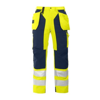Warnschutz-Workerhose mit Reflektorstreifen - verschiedene Farben