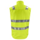 Warnschutz-Weste mit Reißverschluss und Taschen - verschiedene Farben