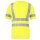 Gelbes Warnschutz-T-Shirt mit Reflexstreifen