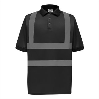 Polo Shirt mit Reflexstreifen - verschiedene Farben