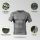 Reflektierendes Sport-/Trainings-/Funktions-Shirt - Grau S