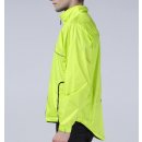 Gelbe Lauf- & Fahrrad-Jacke Unisex mit Reflexpaspeln
