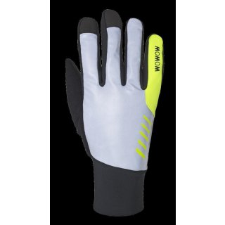 Gefütterte Winter-Handschuhe Neongelb-Reflektierend - unisex Erwachsene