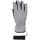 Gefütterte reflektierende Winter-Handschuhe - Silber-reflektierend L