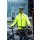 Neongelb-reflektierende sportliche Fahrradjacke – wind- & wasserdicht