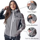 Reflektierende Damen-Funktionsljacke voll reflektierend