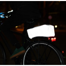Reflektierender Fahrrad-Gepäckträgertaschen-Überzug – Fahrradkorb-Überzug