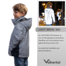 3in1 Kinder-Reflektorjacke mit herausnehmbarer Fleecejacke – komplett reflektierend