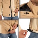 3in1 Herren-Reflektorjacke mit herausnehmbarer Fleecejacke – verschiedene reflektierende Farben