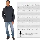 3in1 Herren-Reflektorjacke mit herausnehmbarer Fleecejacke – verschiedene reflektierende Farben