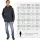 3in1 Herren-Reflektorjacke mit herausnehmbarer Fleecejacke – verschiedene reflektierende Farben