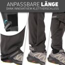 Radfahrer-Regenhose schwarz-reflektierend / Fahrrad-Regen-Überhose Unisex für Damen & Herren