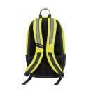 Gelber-Rucksack mit Reflexelementen und 15"-Laptopfach