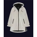 Regenmantel / Regenjacke voll reflektierend in beige-braun – Damen & Herren
