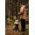 Regenmantel / Regenjacke voll reflektierend in beige-braun – Damen & Herren