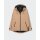 Regenmantel / Regenjacke voll reflektierend in beige-braun – Damen & Herren