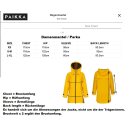 Grüner reflektierender Damen-Regenmantel / Regenjacke in LEO-Grün
