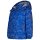 Kinder-Winter-Steppjacke blau-reflektierend mit Dino-Motiv