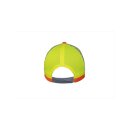 Neon-gelbe Kinder-Cap mit Tiermotiv und Reflex-Aufdruck