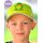 Neon-gelbe Kinder-Cap mit Tiermotiv und Reflex-Aufdruck