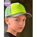 Neon-Reflex Cappy / Kappe für Kinder mit Reflexschirm – verschiedenen Farben