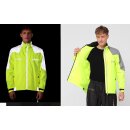 Neongelbe reflektierende Herren Reflektor-Jacke /...