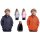 3in1 Kinder-Reflektorjacke mit herausnehmbarer Fleecejacke – farbig reflektierend