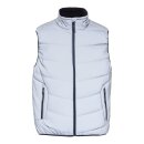 Voll reflektierende Herren-Unisex-Steppweste ohne Kapuze...