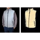 Voll reflektierende Herren-Unisex-Steppweste ohne Kapuze – verschiedene Farben