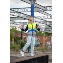 Moderne Kinder-Warnweste mit Kapuze / Reflexweste mit Hoodie