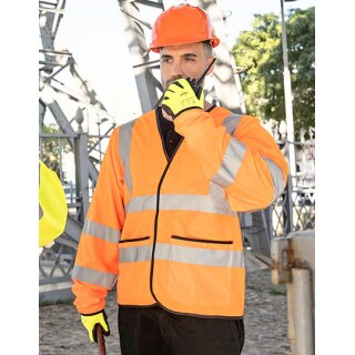 Hi-Viz Warnschutz-Weste mit langen Ärmeln EN 20471 – verschiedene Farben