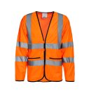 Hi-Viz Warnschutz-Weste mit langen Ärmeln EN 20471 – verschiedene Farben