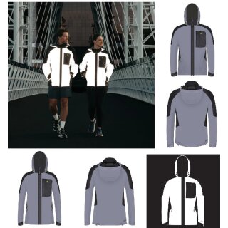 Proviz wasserdichte Reflektor-Jacke mit Kapuze – Damen & Herren