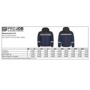 Projob 7415 Gepolsterte Funktionsjacke wind- und wasserdicht mit Reflexstreifen EN17353 – verschiedene Farben