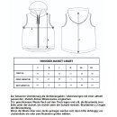 Moderne Unisex-Warnweste mit Kapuze / Reflexweste mit Hoodie - EN 17353