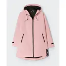 Damen-Regenmantel / Regenjacke voll reflektierend in rose...