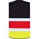 Warn-Weste / Signalweste in den Farben der Nationalflaggen für EM / WM – Unisex Nationen-Warnweste